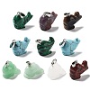 Natural & Synthetic Mixed Gemstone Pendants G-B068-03P-1