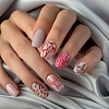 Stainless Steel DIY Nail Art Templates MRMJ-WH0092-074-5