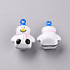 Baking Paint Brass Bell Pendants LS-KKB-S002-015A-2