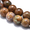 Natural Picasso Jasper Beads Strands G-M353-A29-8mm-3