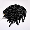 Imitate Austrian Crystal Glass Round Bead Strands GLAA-F030-6mm-02-3