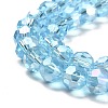 Transparent Glass Beads EGLA-A035-T8mm-B08-3
