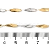 Ion Plating(IP) 304 Stainless Steel Twist Oval Link Chains CHS-K017-02GP-3