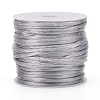 30M Nylon Satin Rattail Cords NWIR-YW0001-04-22-1