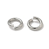 Tarnish Resistant 304 Stainless Steel Open Jump Rings X-STAS-R065-42-4