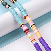 Handmade Polymer Clay Bead Strands CLAY-C003-04B-2