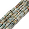 Natural Amazonite Heishi Beads Strands G-I326-08-1