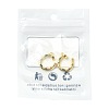 2Pcs Brass Micro Pave Cubic Zirconia Pendants KK-FS0002-14G-7