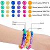 712Pcs 24 Colors Acrylic Beads MACR-SZ0001-68-2
