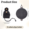 2Pcs 2 Colors Leather Jewelry Drawstring Storage Bags DIY-AN0001-32-2