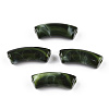 Opaque Two Tone Color Acrylic Beads X-MACR-ZX023-01B-1