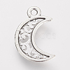 Tibetan Style Alloy Pendants X-TIBE-S306-05AS-RS-2