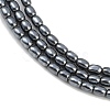 Electroplated Shell Pearl Beads Strands BSHE-H113-06A-05-3
