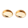 304 Stainless Steel Cabochon Settings STAS-Y001-12A-G-2