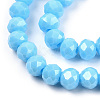 Electroplate Glass Beads Strands EGLA-A034-P2mm-A06-2