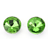 Pointed Back Glass Rhinestone Cabochons RGLA-T086-6mm-20-3