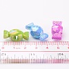 Plating Acrylic Beads PPDL021Y-4