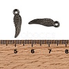 Tibetan Style Alloy Wing Charms TIBEP-3344-B-RS-2