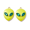 Alloy Enamel Pendants ENAM-B048-02D-2
