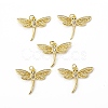 Brass Micro Pave Cubic Zirconia Pendants KK-E068-VB304-4