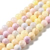 Natural Green Jade Beads Strands X-G-G757-03-6mm-2