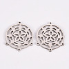 Tarnish Resistant 304 Stainless Steel Chandelier Component Links STAS-Q242-030-1