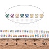 Iron & ABS Plastic Imitation Pearl Tennis Chains CH-Q006-01A-05-3