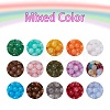 450Pcs 15 Colors Round Imitation Gemstone Acrylic Beads OACR-YW0001-19-2