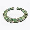 Towanite and Imperial Jasper Graduated Beads Strands G-P296-B01-1