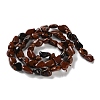 Natural Mahogany Obsidian Beads Strands G-P497-01C-05-3