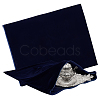 Rectangle Polyester Jewelry Packaging Bags with Alloy Zipper ABAG-WH0061-05A-01-1
