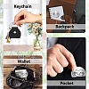 CREATCABIN Pocket Hug Token Long Distance Relationship Keepsake Keychain Making Kit DIY-CN0002-67F-5