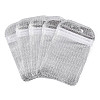 Translucent Plastic Resealable Packaging Bags OPP-Q006-02S-1