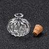 Glass Cork Bottles AJEW-O032-05B-4