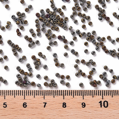 12/0 Grade A Round Glass Seed Beads SEED-Q008-M602-1