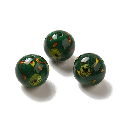 Handmade Lampwork Beads Strands LAMP-G162-08B-02-1