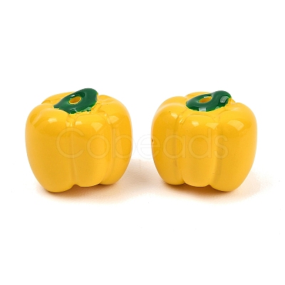 Opaque Resin Imitation Vegetable Beads RE-CBAC4C7-01A-1