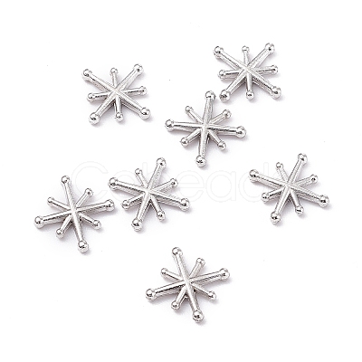 Zinc Alloy Cabochons PALLOY-WH0036-22P-1