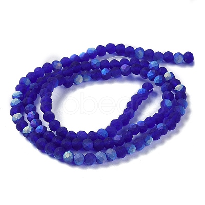 Imitation Jade Glass Beads Strands EGLA-YW0003-19B-05-1