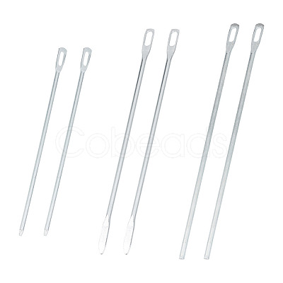 6Pcs 3 Styles Nickel Galvanizing Quick & Easy Drawstring Threader Tool TOOL-DC0001-09-1