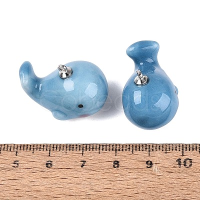 Handmade Porcelain Pendants PORC-N013-17B-1