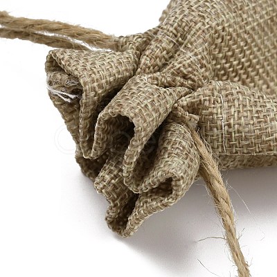 Halloween Burlap Packing Pouches Drawstring Bags ABAG-WH0044-30A-1