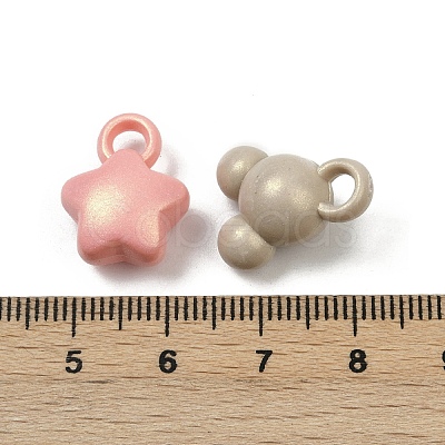 Opaque Acrylic Pendants OACR-B031-38-1