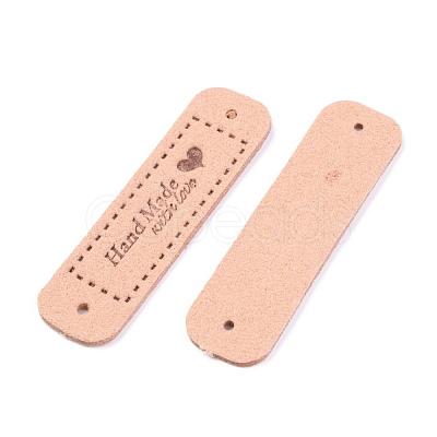 PU Leather Label Tags X-DIY-H131-A09-1