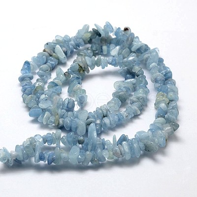 Natural Aquamarine Beads Strands X-G-F328-32-1