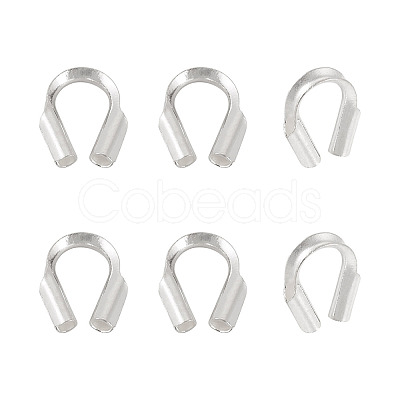 6Pcs 925 Sterling Silver Wire Guardian STER-TA0001-45S-1