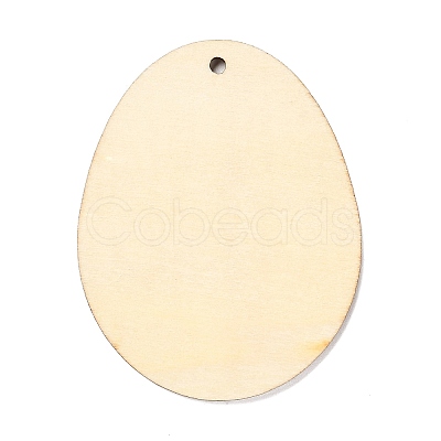 DIY Crafts Easter Egg Shape Cutouts Pendants LS-AJEW-P087-B01-02-1