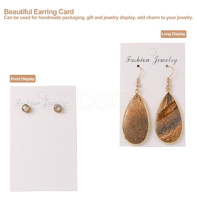 Paper Earring Display Card JPC043Y-1