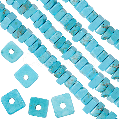 2 strand Natural Howlite Beads Strands TURQ-SC0001-09-1