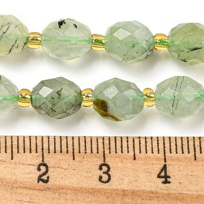 Natural Prehnite Beads Strands G-N342-58-1